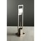 Kingston Brass Pedestal Toilet Paper Holder W/ Toilet Brush Holder, Nickel SCC8348 - alternate 6